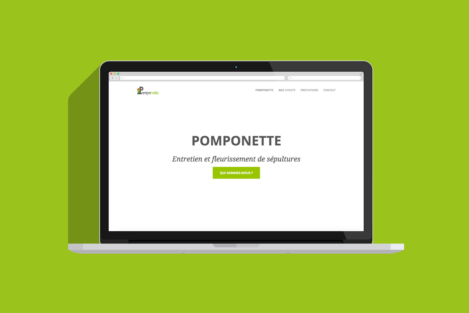 Pomponette Site Internet