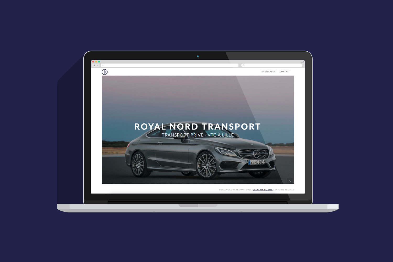 Création du site internet Royalnord Transport